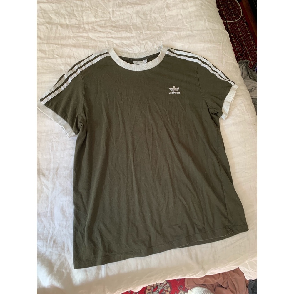 Women’s Army Green Adidas T-Shirt